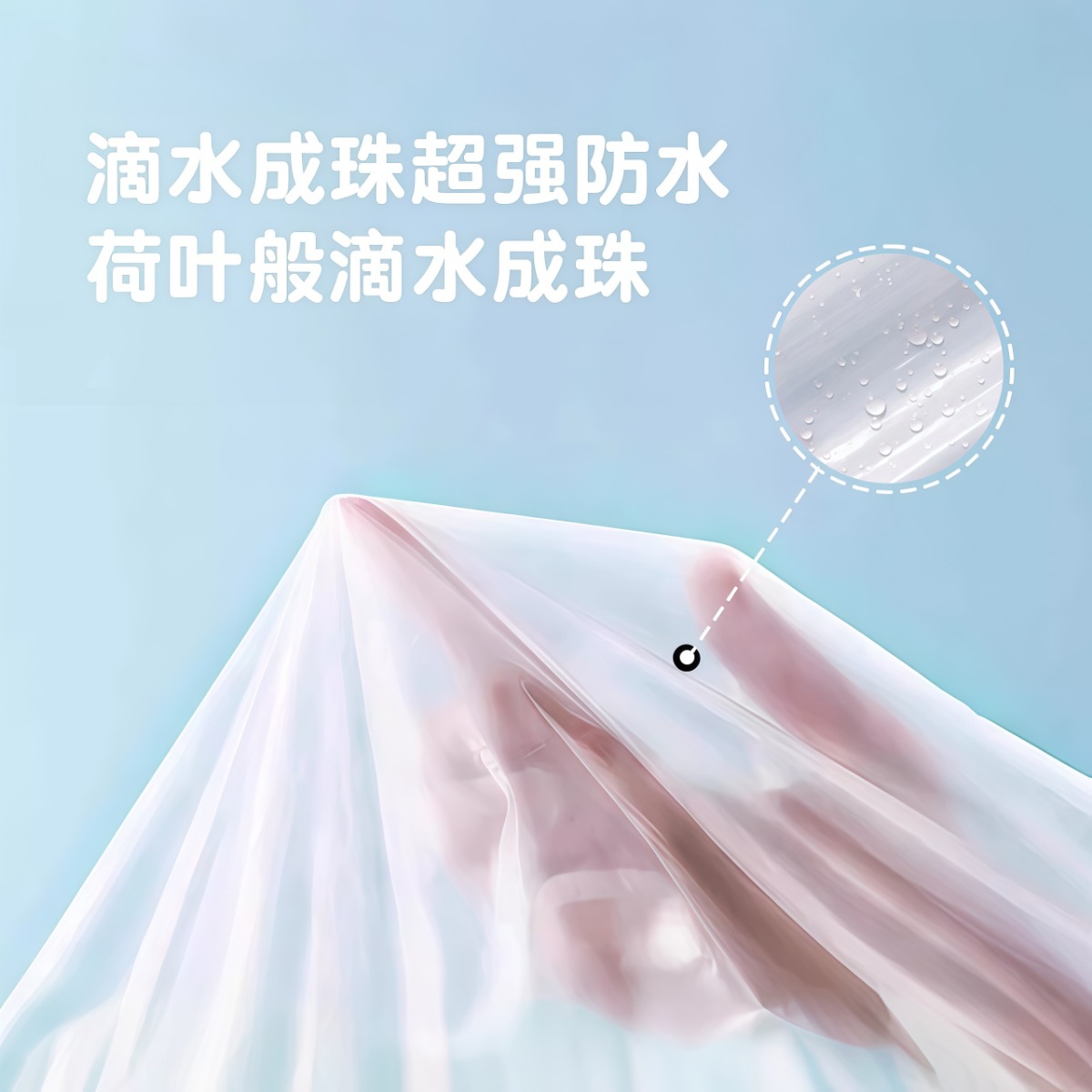 武汉雨具网·一次性成人儿童雨衣卡片便携加厚户外单人全身防暴雨透明长款雨披·产品图3