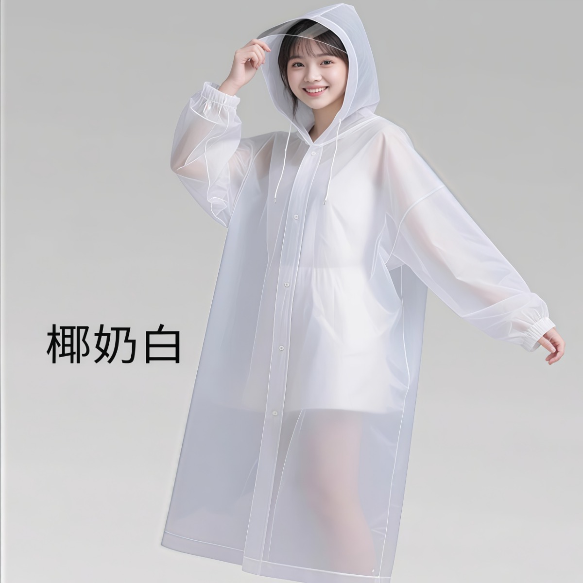 武汉雨具网·一次性雨衣长款全身防暴雨成人加厚款外穿演唱会雨披户外便携·产品图5