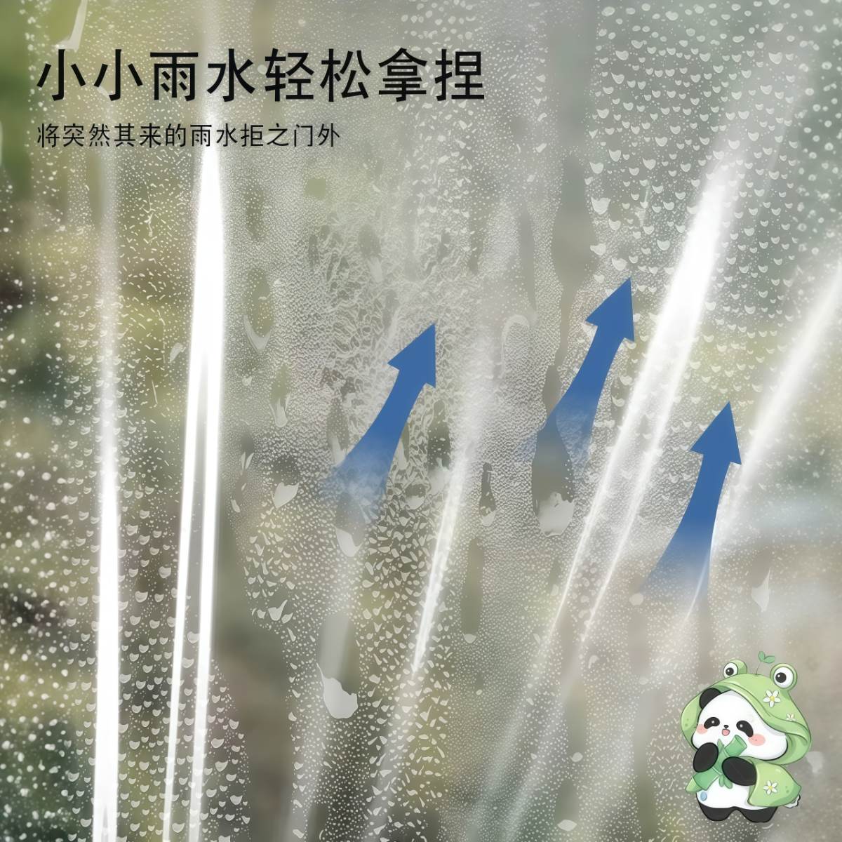 武汉雨具网·儿童卡片加厚长款全身防暴雨一次性雨衣男童女童专用新款便携雨披·产品图3