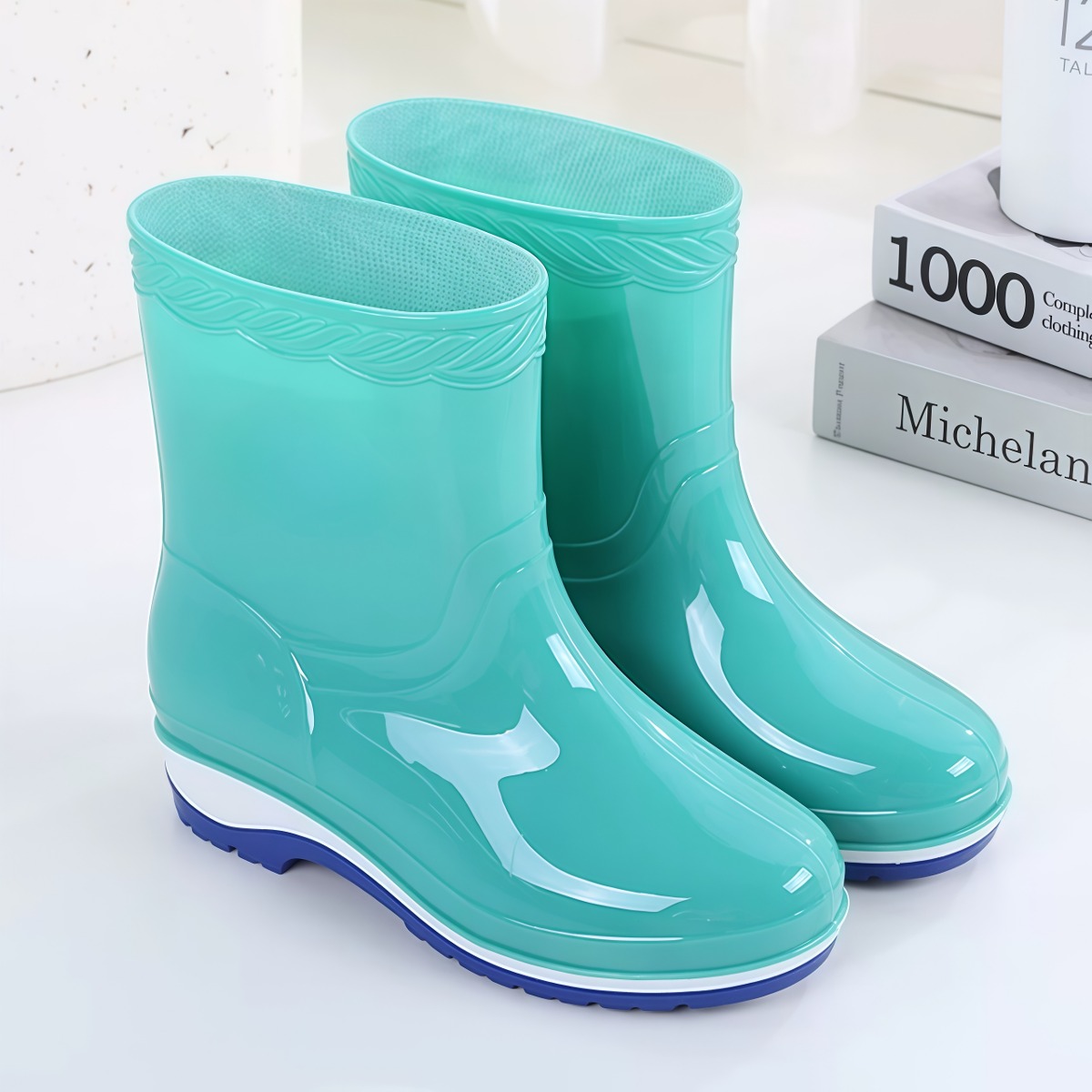 武汉雨具网·新款雨鞋防滑加厚耐磨胶鞋套鞋雨靴防水鞋·产品图6