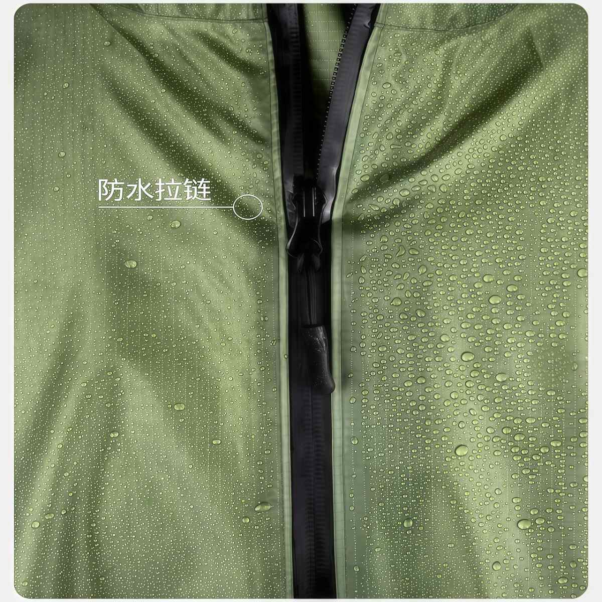 武汉雨具网·便携式户外徒步雨披防水雨衣雨服旅游登山徒步攀登男女·产品图6