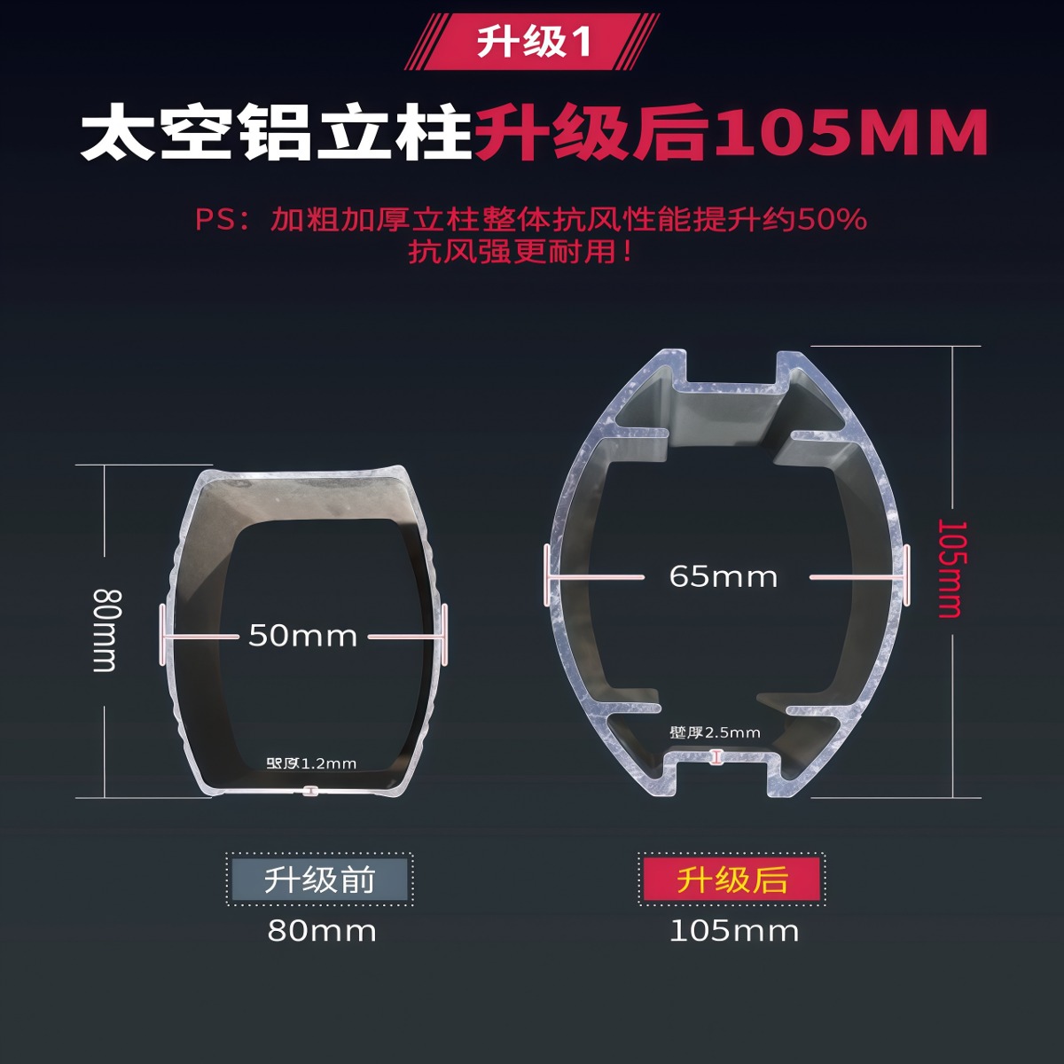 武汉雨具网·户外遮阳伞庭院伞超大罗马伞露台花园别墅太阳伞室外摆摊伞·产品图4