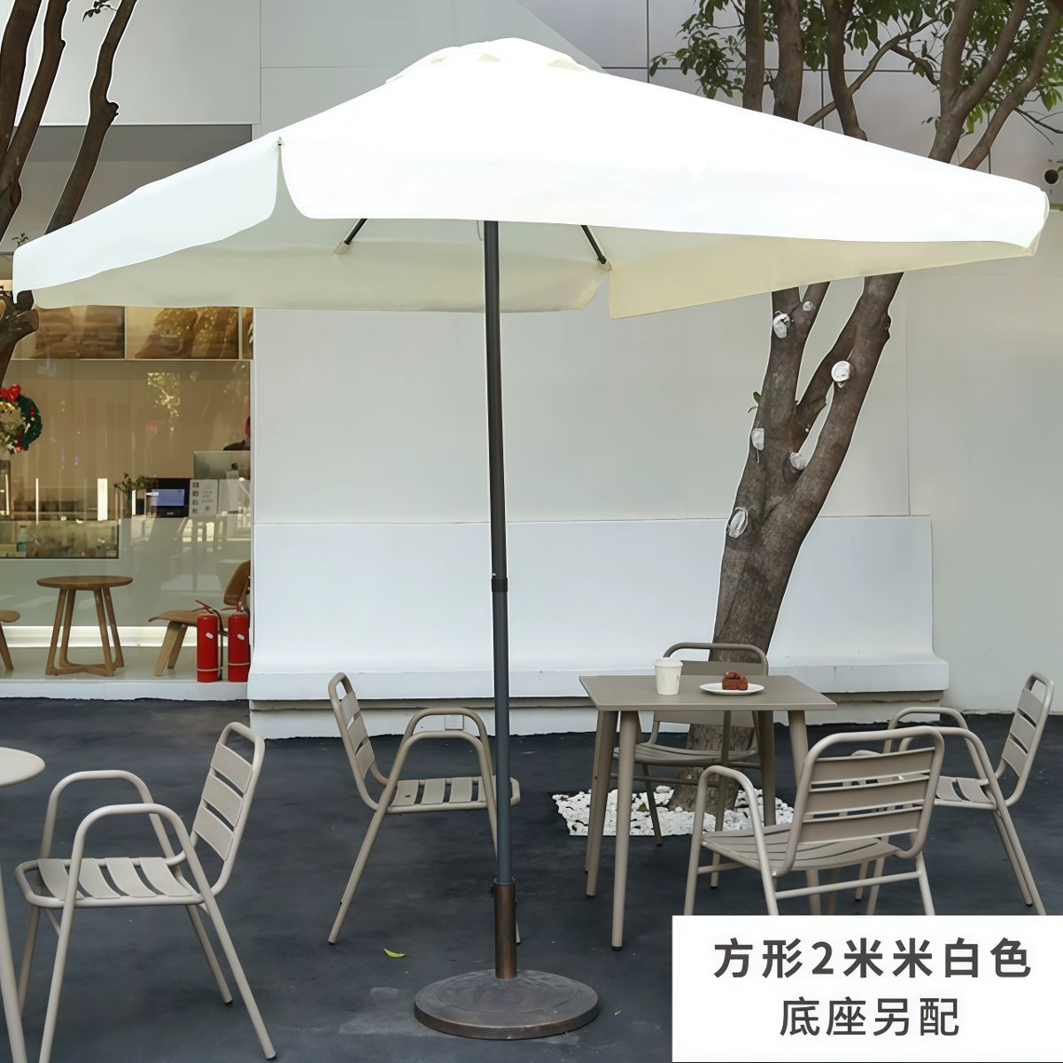 武汉雨具网·户外伞遮阳伞花园庭院伞民宿网红咖啡店太阳伞室外露天阳台中柱伞·产品图4