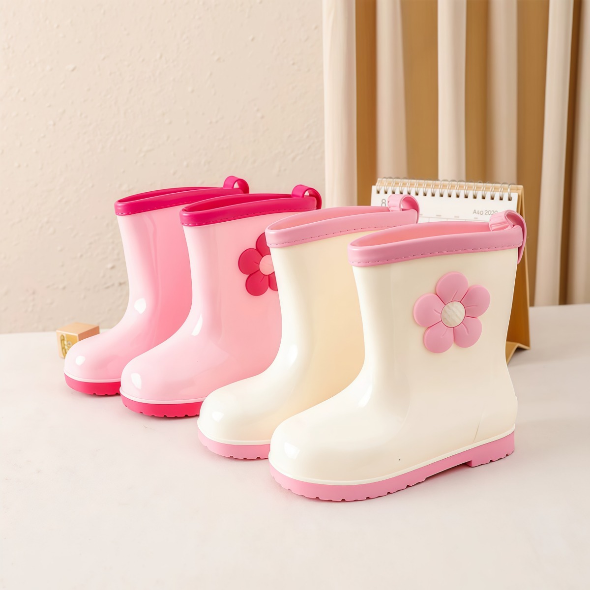 武汉雨具网·儿童雨鞋宝宝防滑雨靴女童学生水鞋小中大童幼儿防水小孩女款胶鞋·产品图3