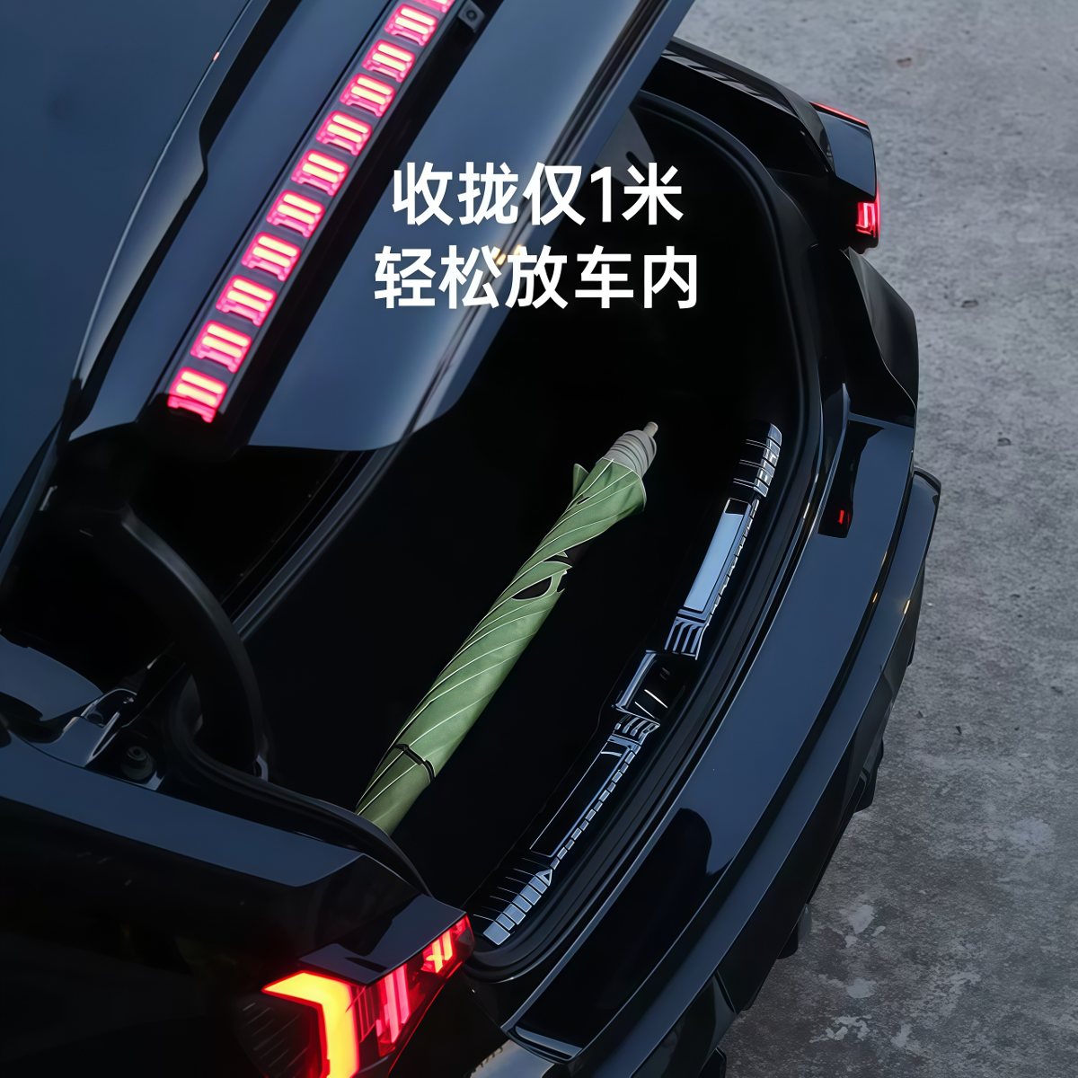 武汉雨具网·熊猫摆摊遮阳伞防晒太阳伞户外花园庭院大雨伞商用·产品图3