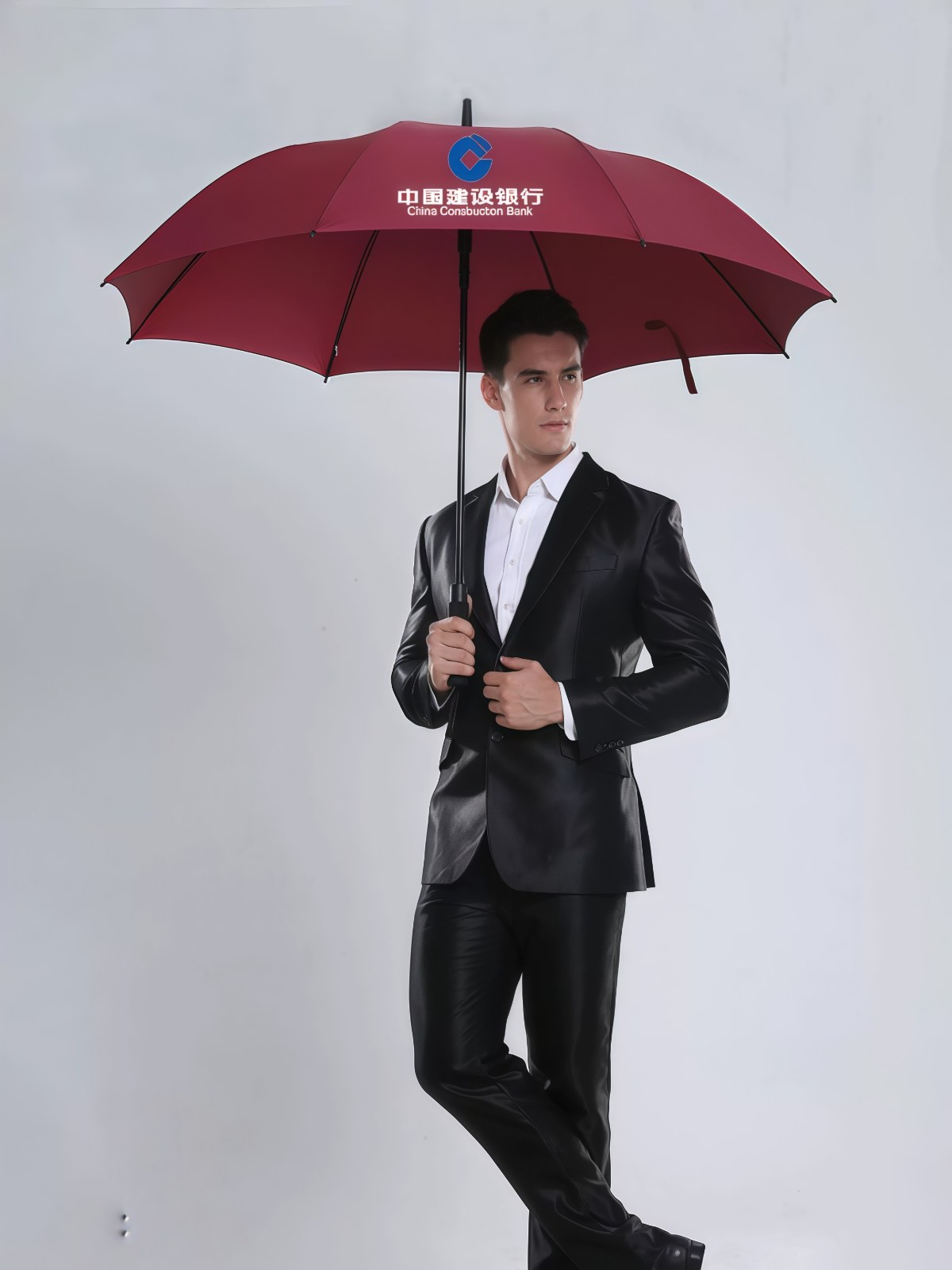雨伞定制印logo创意广告伞礼品照片定做印字商务男女直柄伞长柄伞 - 详情图