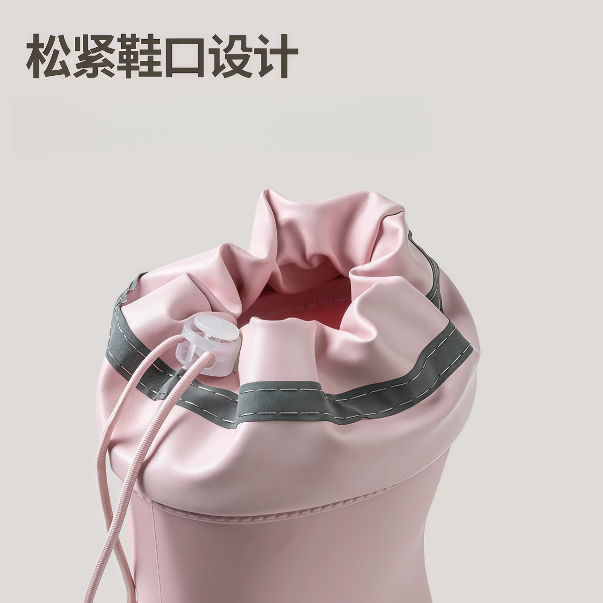 武汉雨具网·儿童雨鞋女童新款可爱卡通小狗水鞋室外防水男童四季加绒PVC软底·产品图5