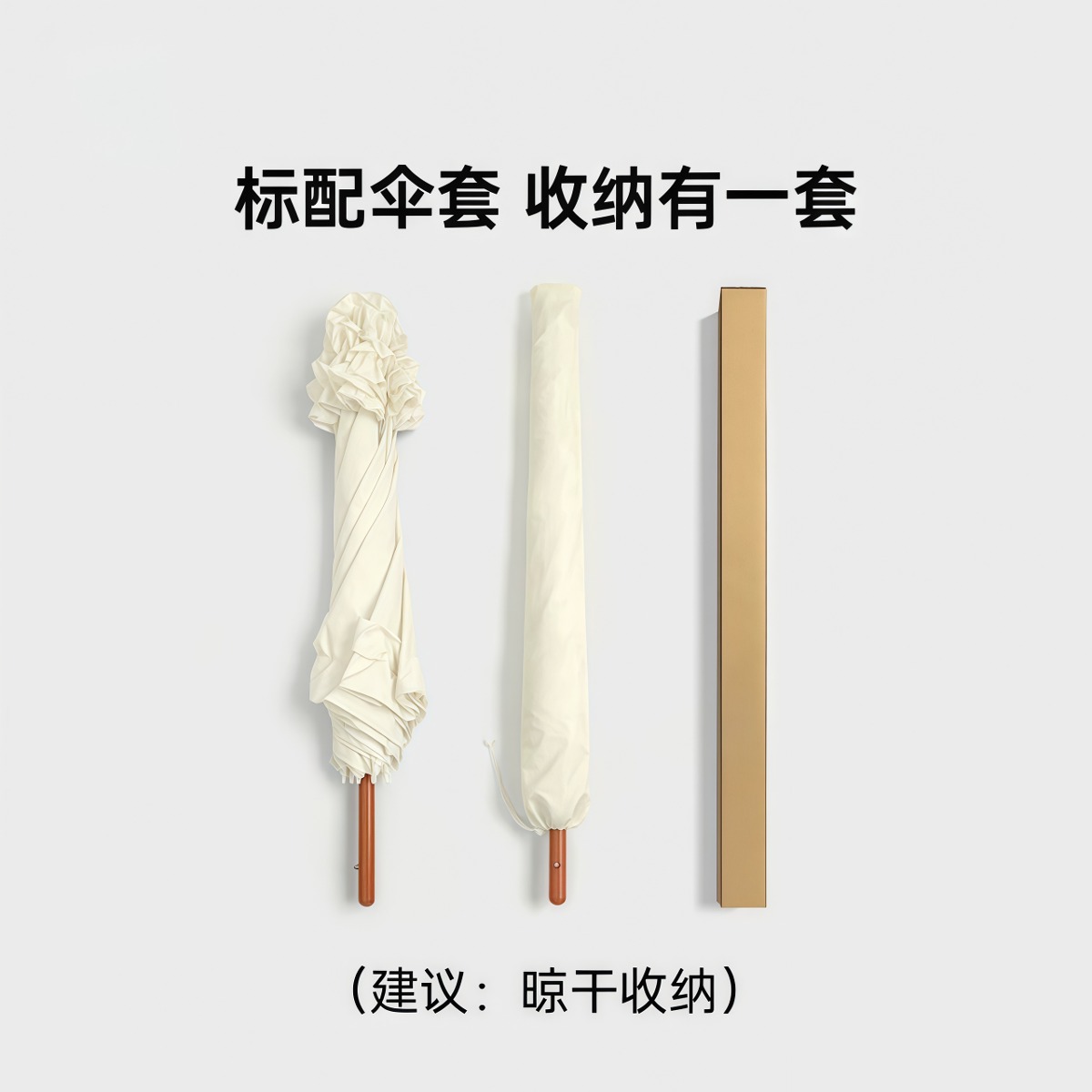 武汉雨具网·小清晰花边伞户外防晒遮阳太阳伞拍照网红装饰氛围感大雨伞摆摊伞·产品图4