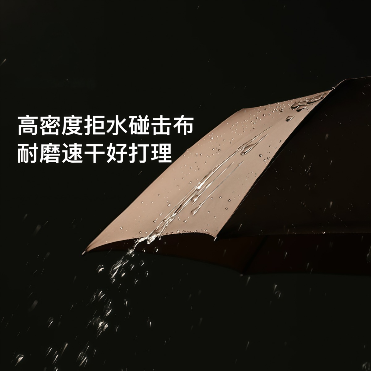 武汉雨具网·英伦商务简约轻便雨伞男女士加固结实抗风高颜值复古全自动折叠伞·产品图3