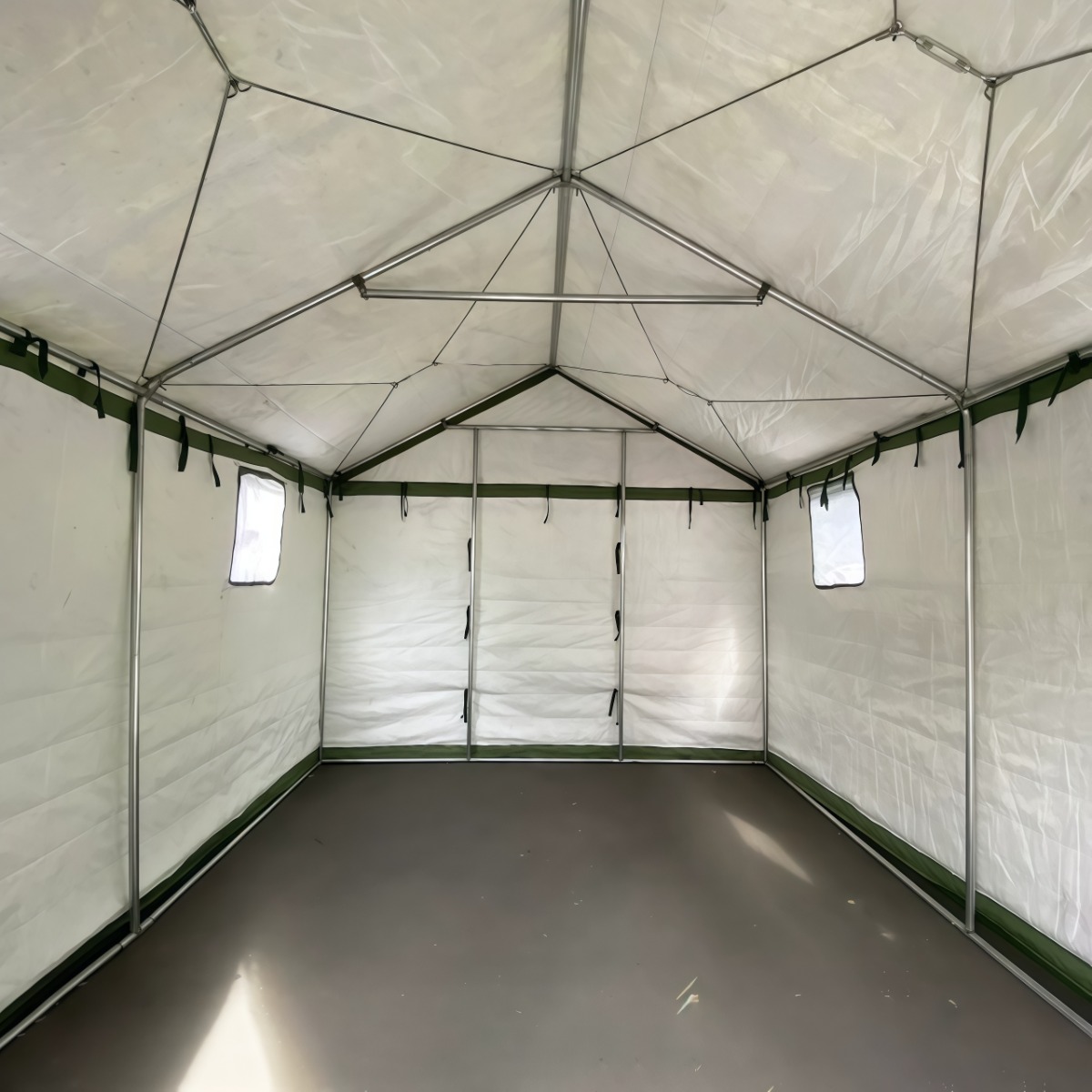 武汉雨具网·户外大型工程工地施工帐篷帆布加厚防雨救灾野外养蜂民用住人帐篷·产品图2