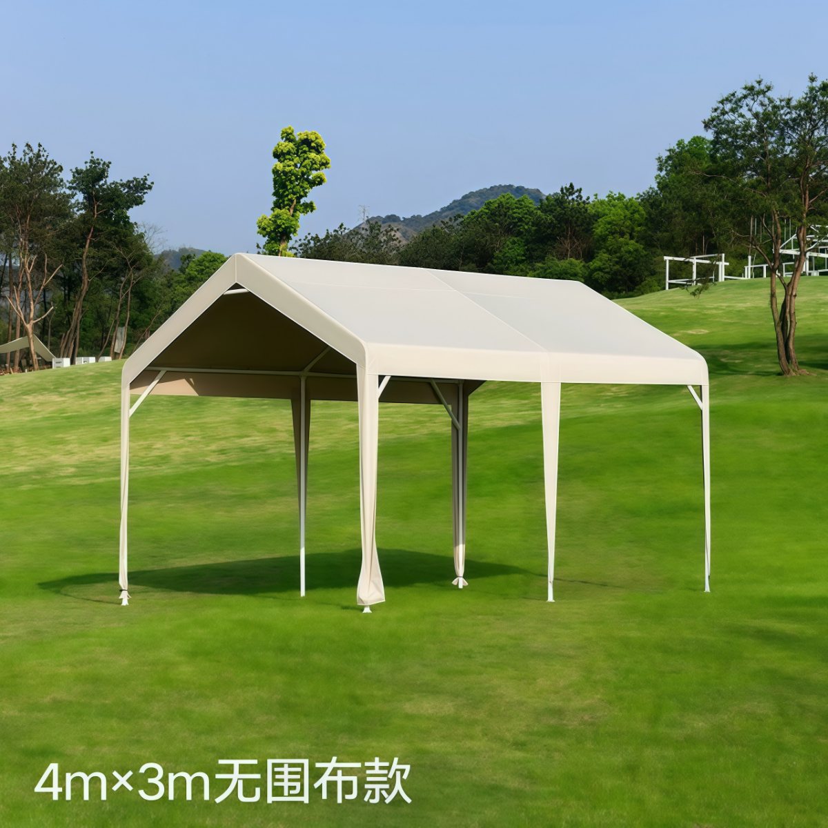 武汉雨具网·集市摆摊用帐篷遮阳棚夜市篷房户外四角伞防风雨棚商展摆摊遮阳伞·产品图4