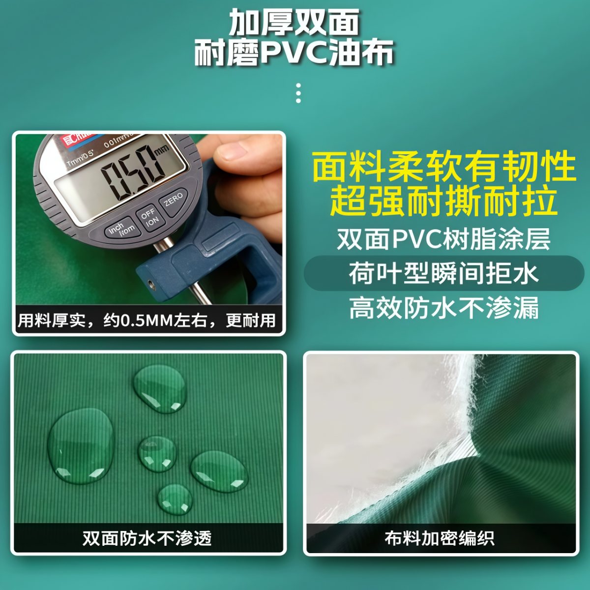 武汉雨具网·摆酒席帐篷户外农村流动红白喜事婚庆宴席加厚油布防暴雨停车雨棚·产品图5