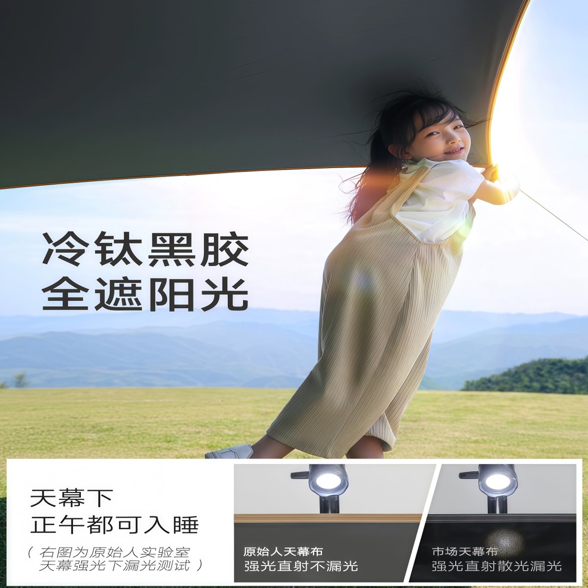 武汉雨具网·天幕二合一帐篷户外便携式露营自动一键开合·产品图3