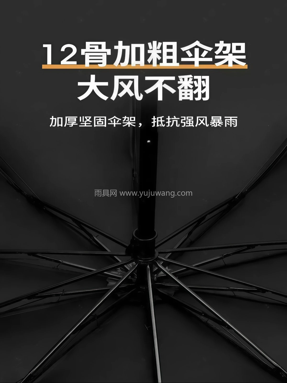 双人12骨折叠雨伞男女超大号加固晴雨两用学生防晒防紫外线太阳伞 - 详情图