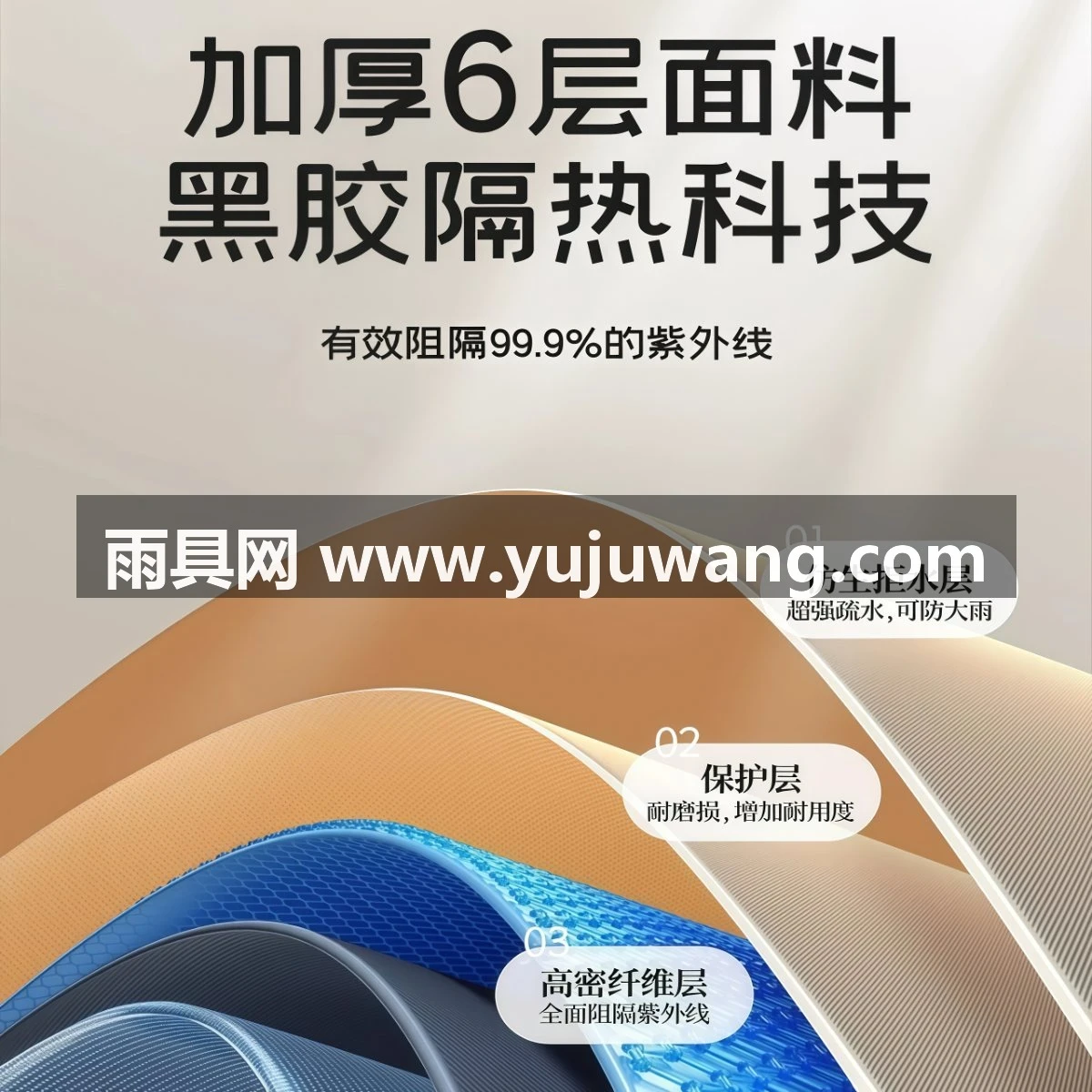 武汉雨具网·全自动帐篷户外便携式折叠2025新款野营过夜两室一厅·产品图6