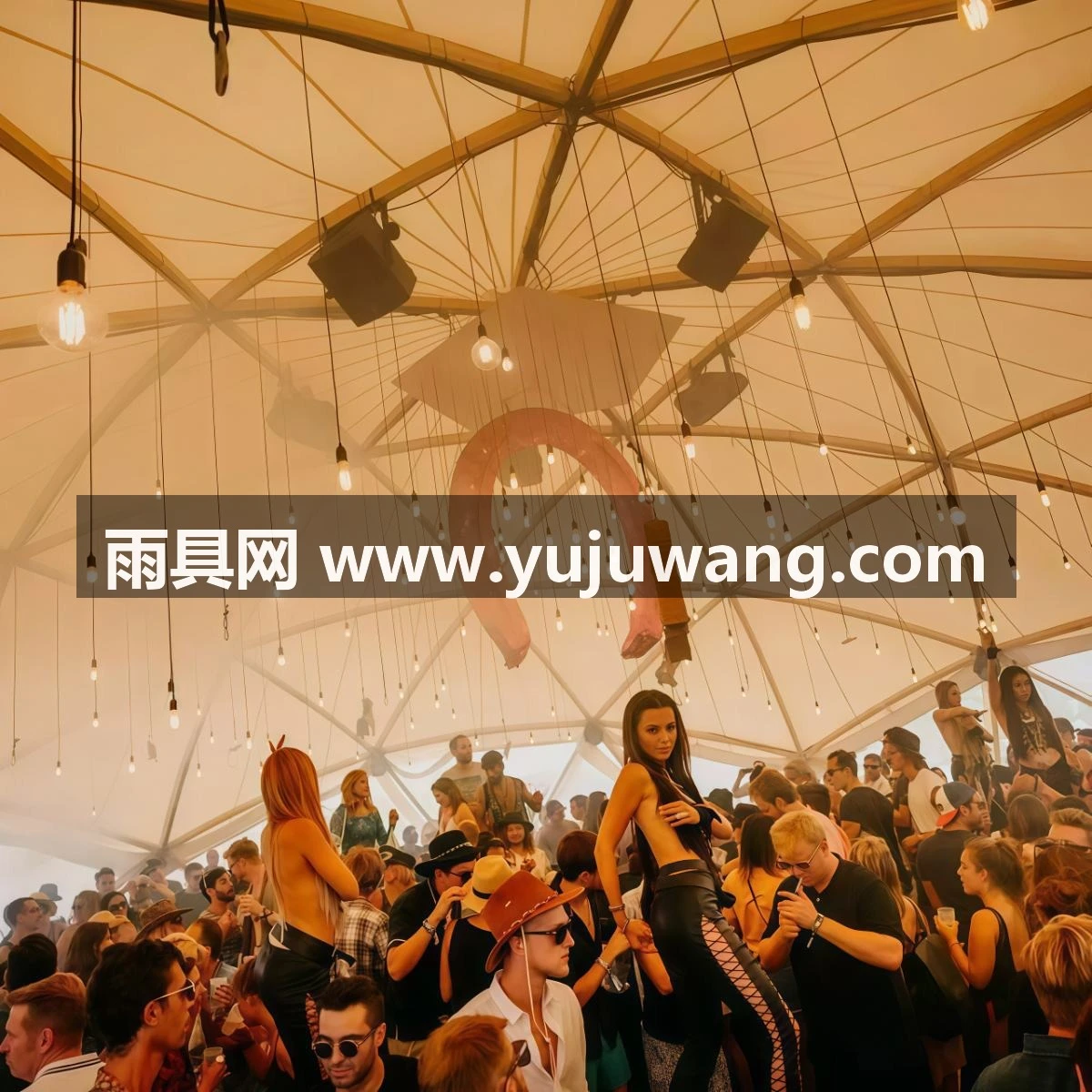 武汉雨具网·大型穹顶帐篷户外小酒馆巨大球形帐篷展会餐厅中心吧台月球表面·产品图3