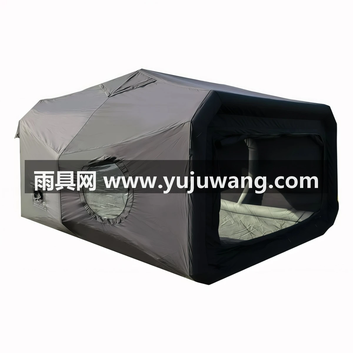 武汉雨具网·新式太空舱TC棉布210G透气充气帐篷户外露营帐防雨防寒过夜保暖型·产品图5