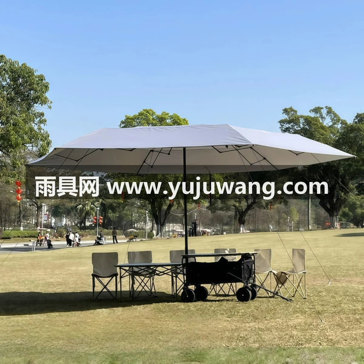武汉雨具网·天幕露营车免搭专用遮阳篷帐篷便携户外遮阳伞·产品图5