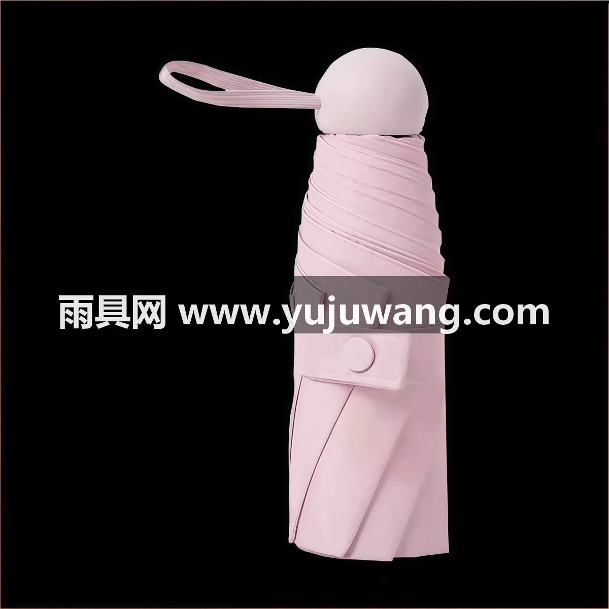 武汉雨具网·太阳伞女防晒防紫外线晴雨伞两用迷你五折叠小巧手动超轻高颜值·产品图3