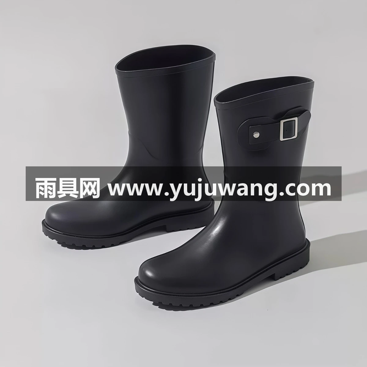 武汉雨具网·新型雨鞋女款新款水鞋防水防滑中筒雨靴成人女士时尚防水鞋·产品图2