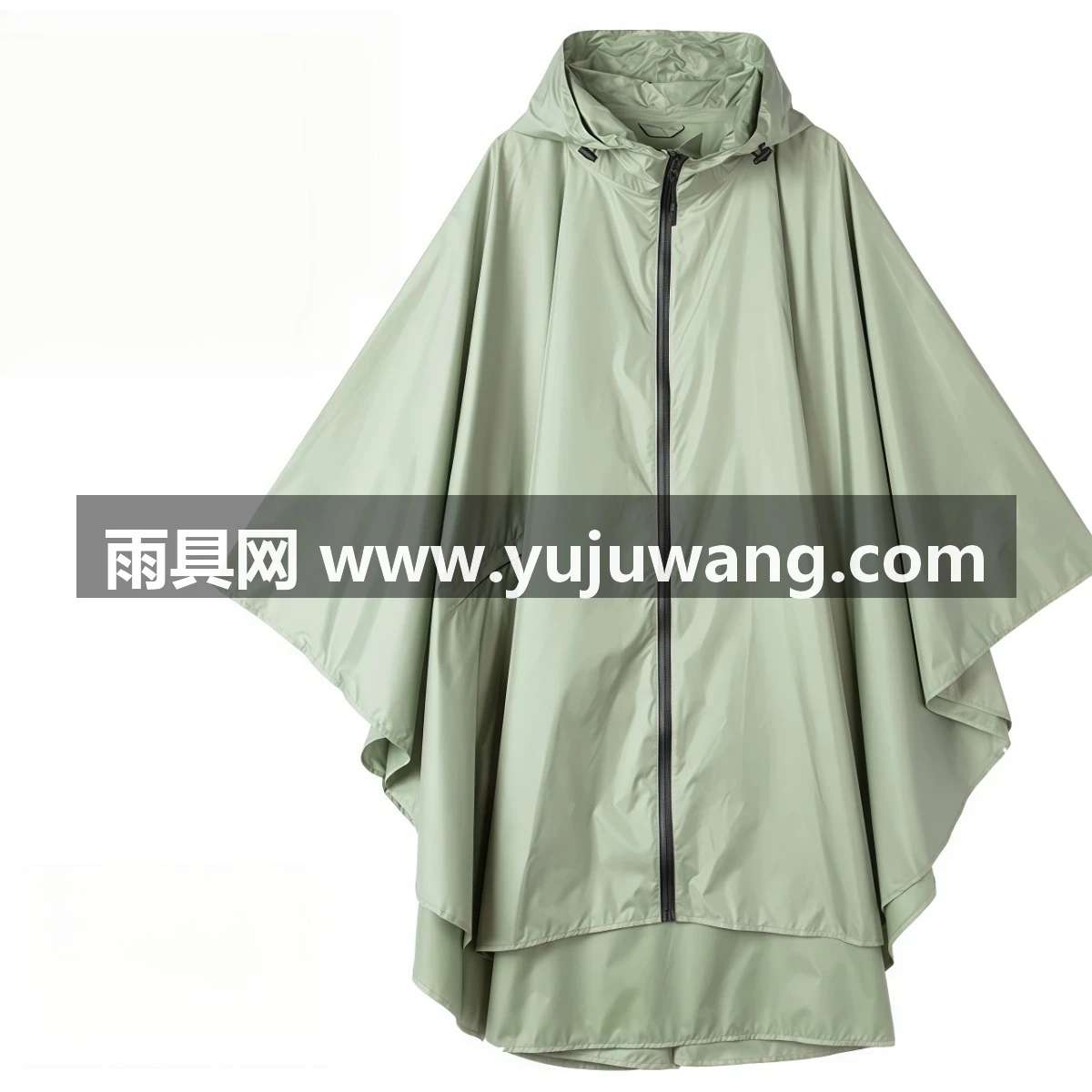 武汉雨具网·成人雨衣时尚日韩宽松大码男女同款旅游户外防水轻薄斗篷雨披外套·产品图4