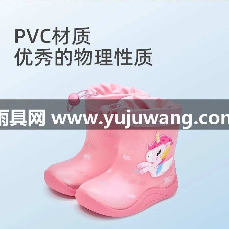 武汉雨具网·儿童雨鞋四季款可拆卸内里儿童雨靴女童雨靴水鞋男童雨鞋·产品图6