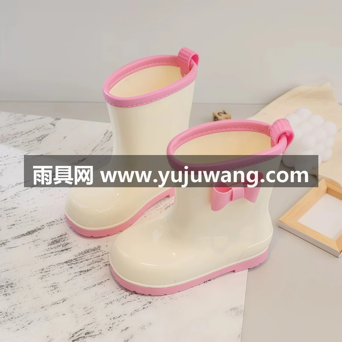 武汉雨具网·儿童雨鞋宝宝防滑雨靴女童学生水鞋小中大童幼儿防水小孩女款胶鞋·产品图4