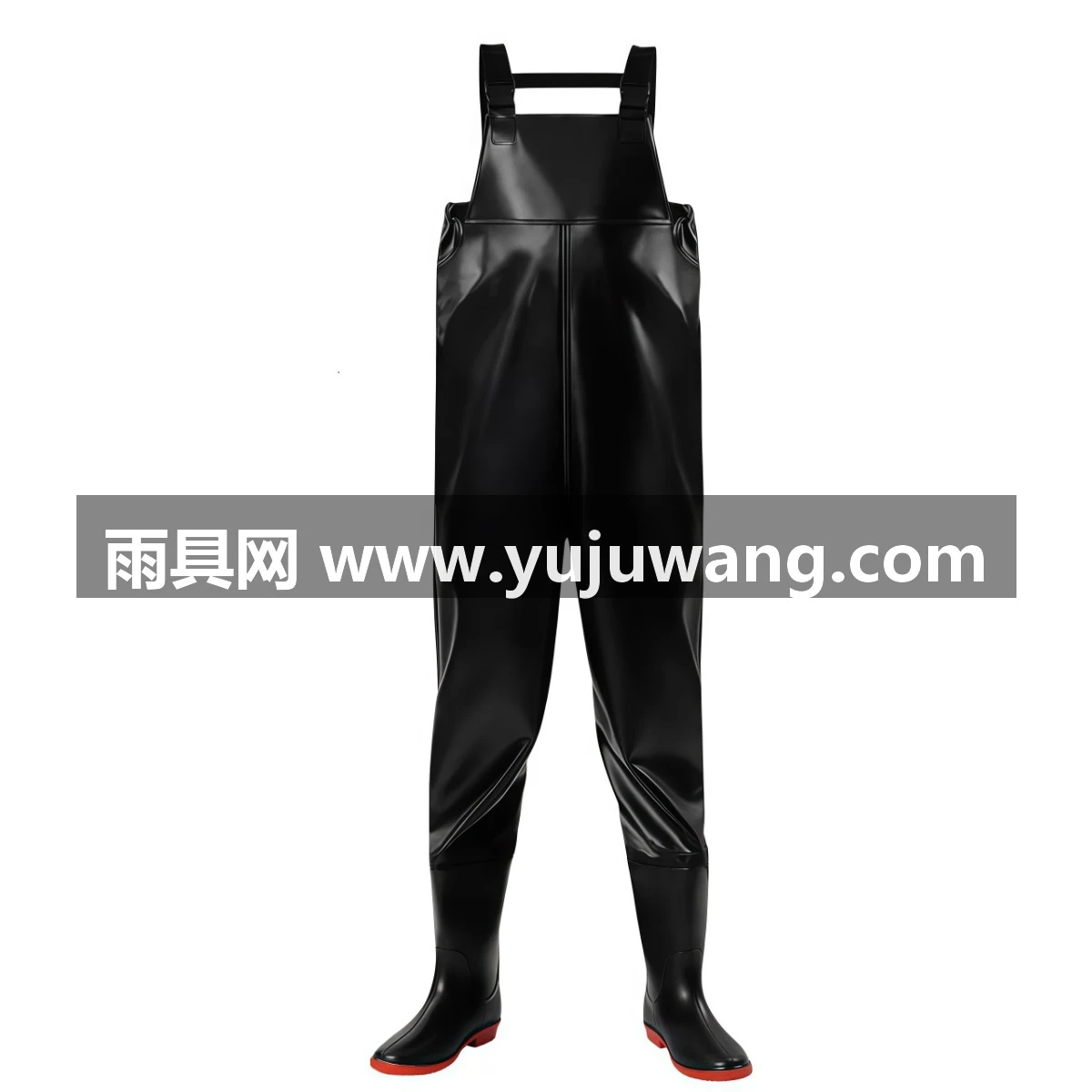 武汉雨具网·加厚下水裤水库全身水裤半身连体防水雨裤牛筋水鞋雨鞋捕鱼皮叉·产品图4