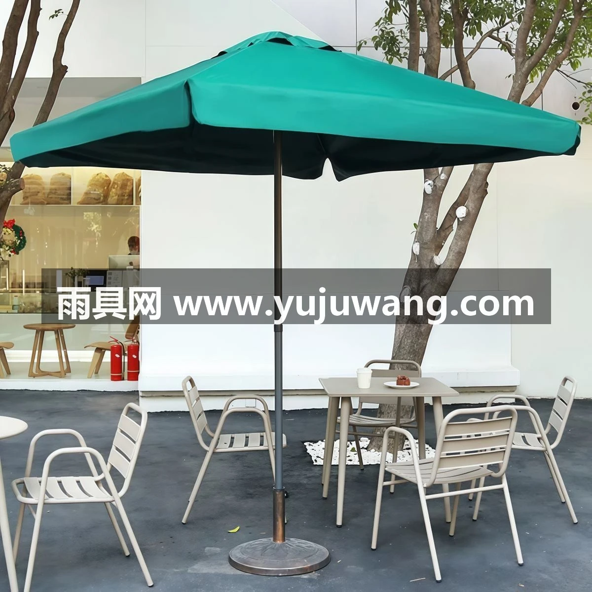 武汉雨具网·户外遮阳伞庭院花园太阳伞露天阳台大伞民宿网红咖啡厅室外中柱伞·产品图2