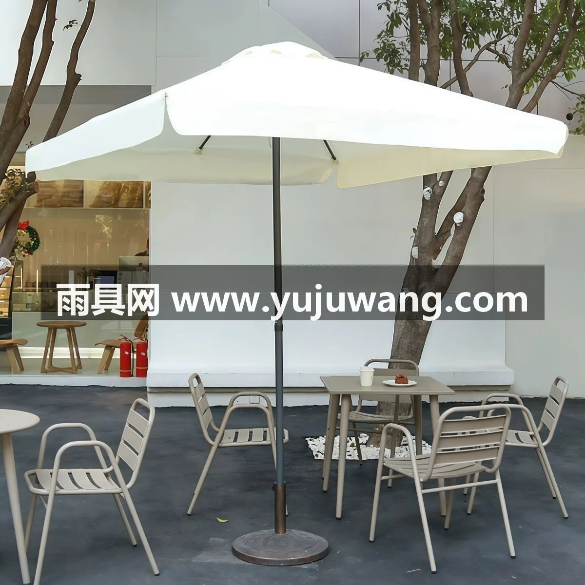 武汉雨具网·户外遮阳伞庭院花园太阳伞露天阳台大伞民宿网红咖啡厅室外中柱伞·产品图3