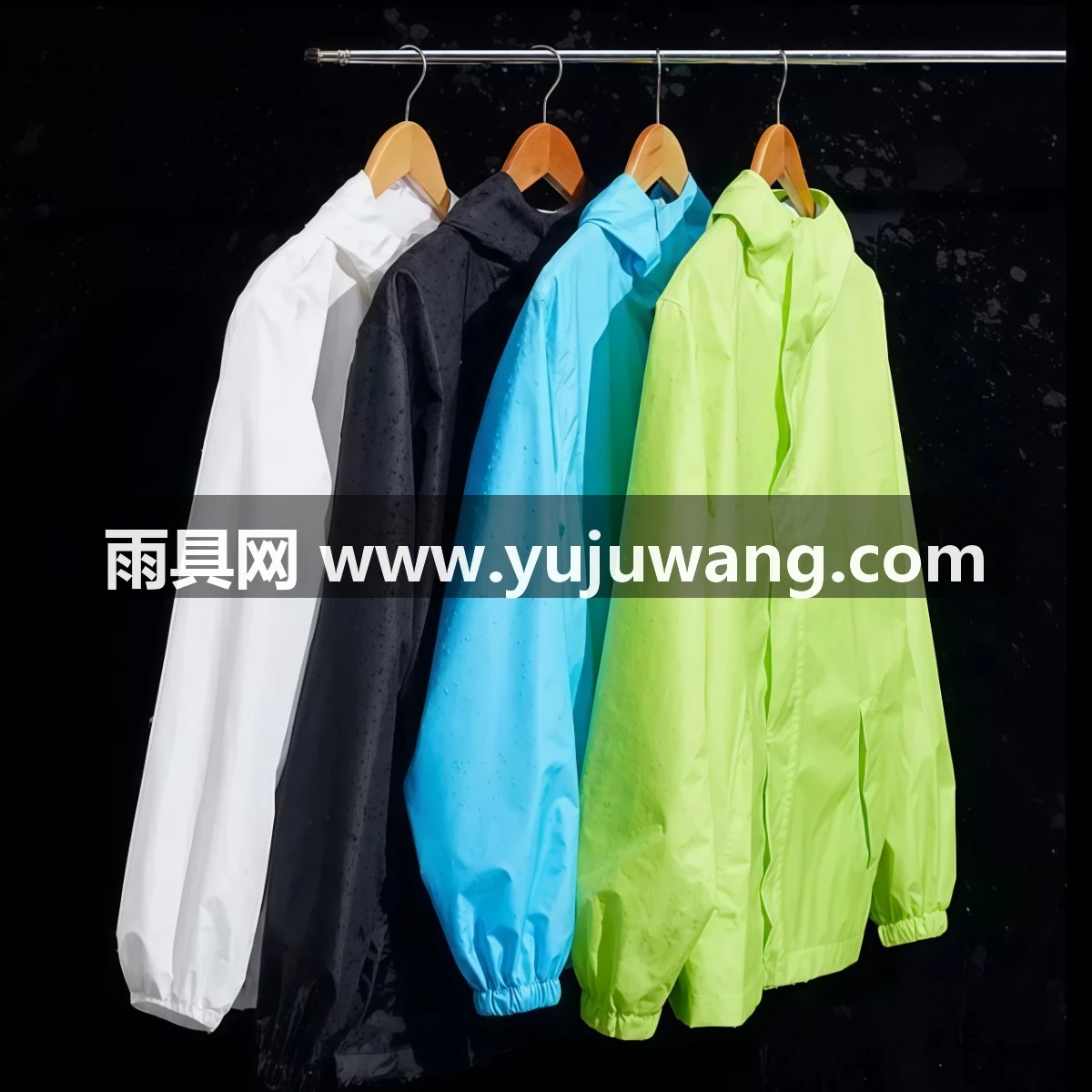 武汉雨具网·超薄雨衣套装男女夏季全身防暴雨外卖骑行分体式防水透气·产品图4