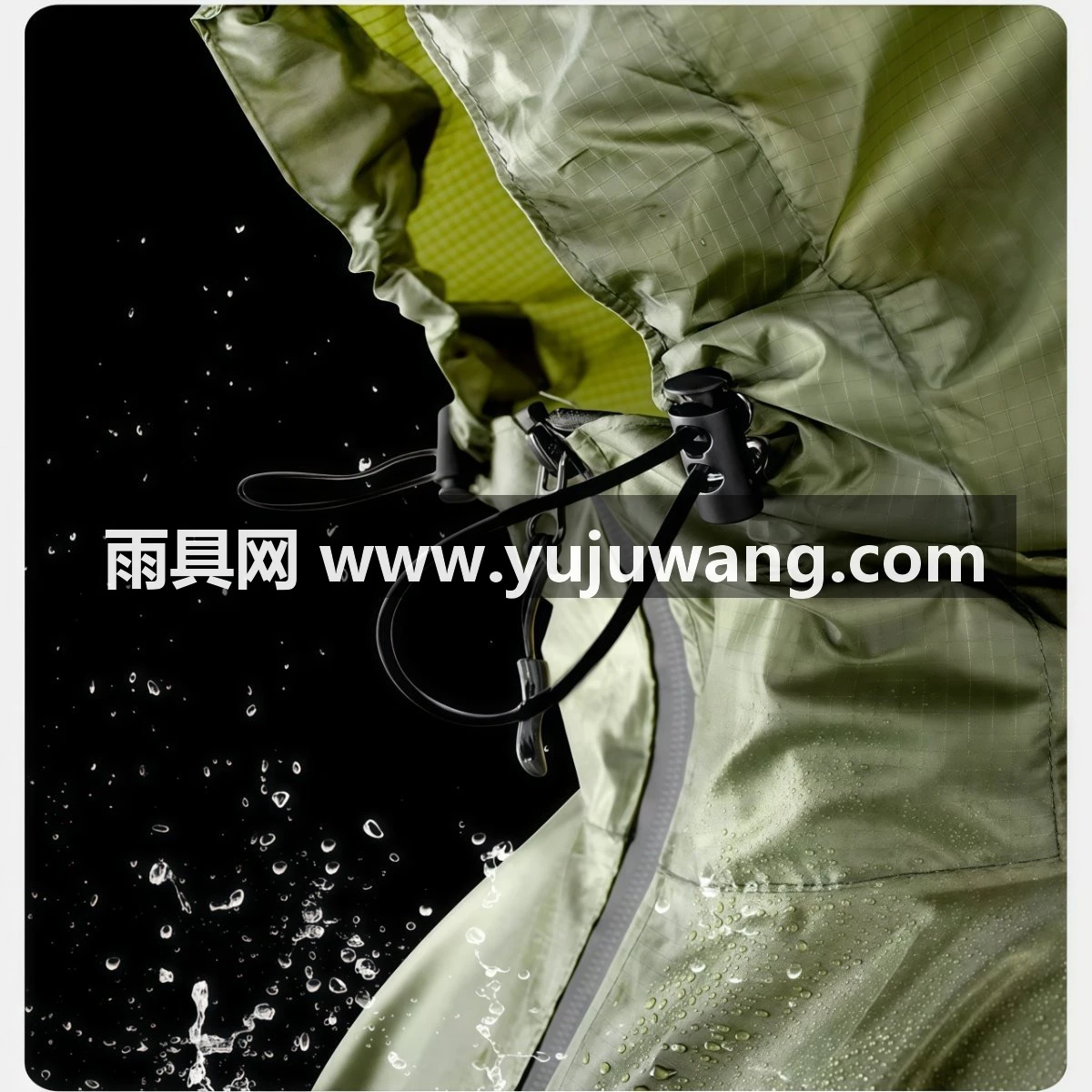 武汉雨具网·便携式户外徒步雨披防水雨衣雨服旅游登山徒步攀登男女·产品图5