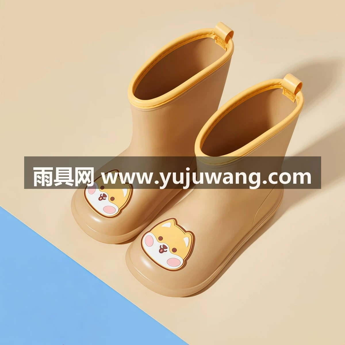 武汉雨具网·儿童雨靴女童可爱雨鞋幼儿园宝宝小学生户外水鞋防水防滑胶鞋·产品图3