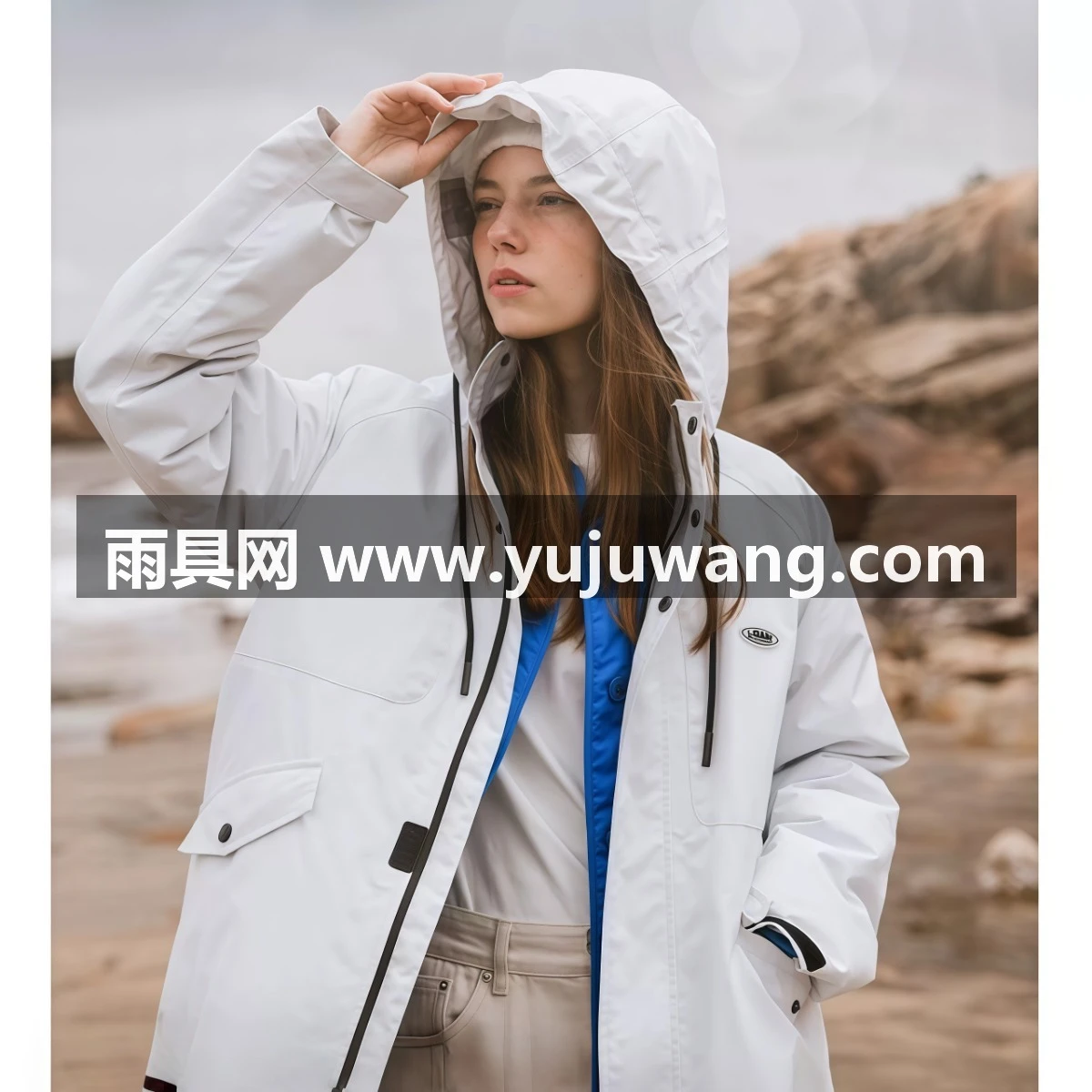 武汉雨具网·雨衣户外女长款全身防暴雨骑行徒步雨衣成人外穿雨衣男款单人雨披·产品图6