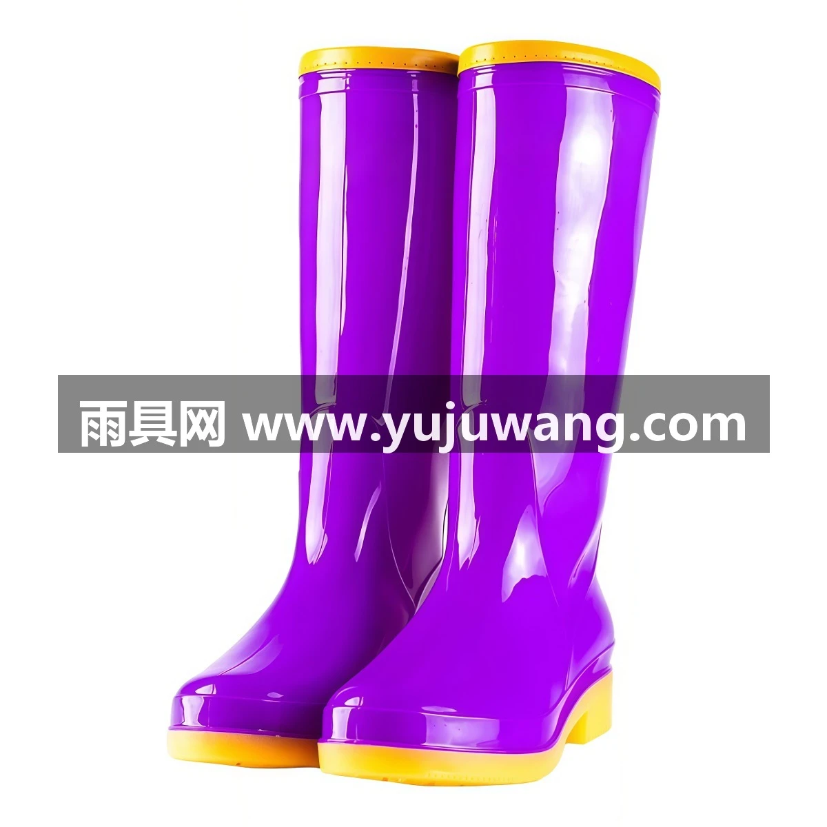 武汉雨具网·包边束口牛筋底雨鞋女加绒保暖防滑水鞋成人中筒男士雨靴胶鞋·产品图6