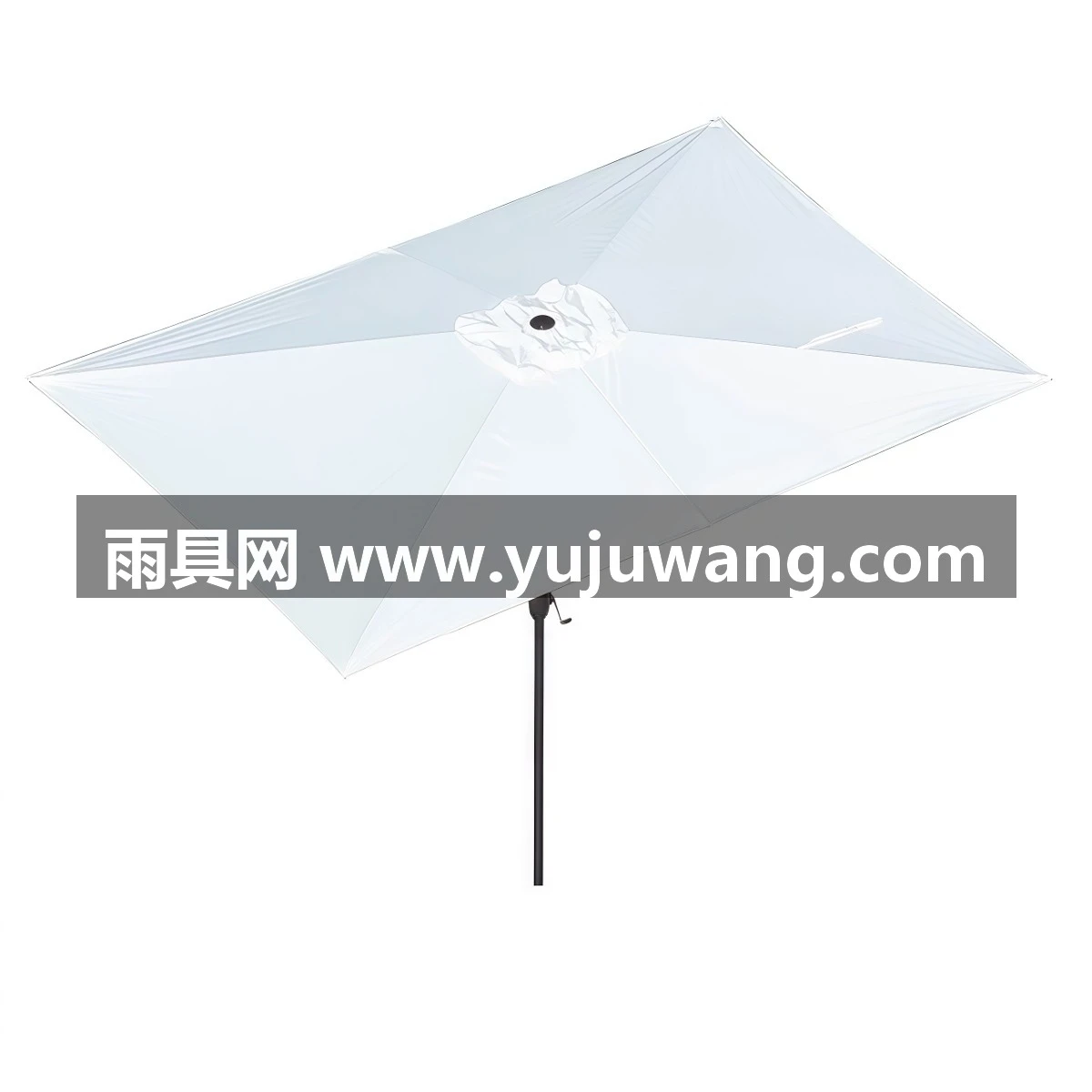 武汉雨具网·3米长方形中柱伞户外伞庭院遮阳伞阳台防晒小院咖啡厅外摆商用伞·产品图6