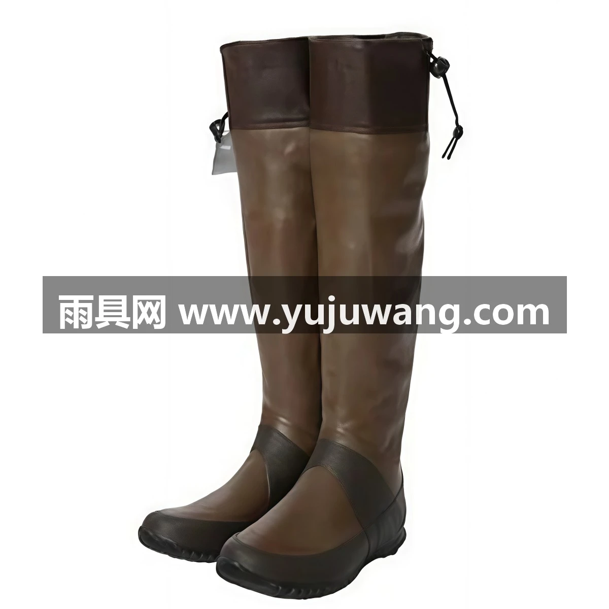 武汉雨具网·雨鞋女长筒户外雨林徒步防滑防水软底时尚水靴·产品图6