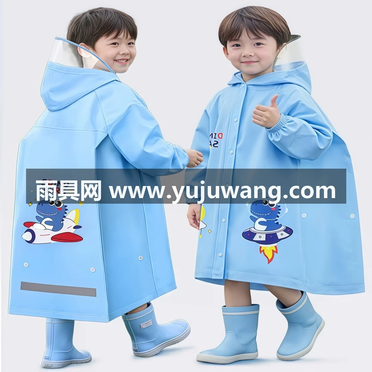 武汉雨具网·儿童雨衣男童幼儿园上小学生专用防暴雨2026新款超大开放式书包位·产品图6