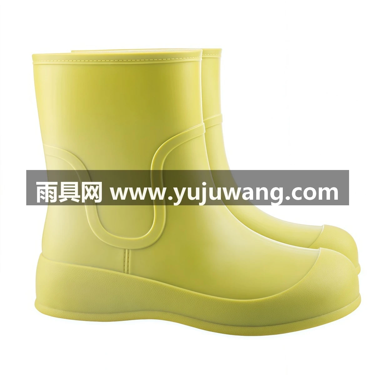 武汉雨具网·时尚短筒雨鞋女士新款软底防水雨靴防滑耐磨工作胶鞋加绒保暖水鞋·产品图5