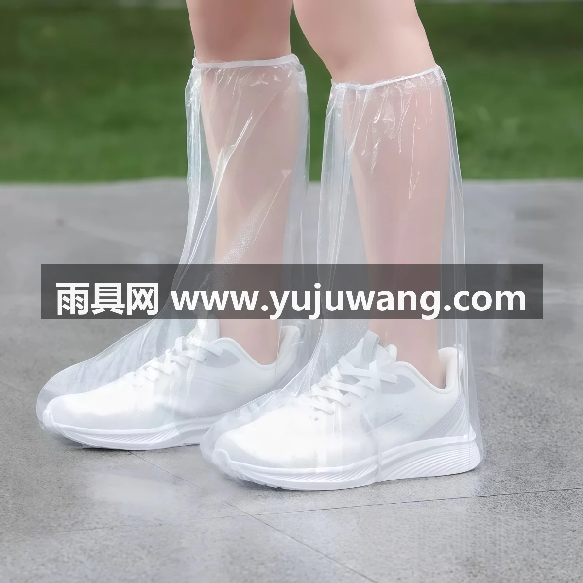 武汉雨具网·雨鞋套防水防滑外穿水鞋男款高筒加厚耐磨雨靴脚套下雨天防雨鞋套·产品图5
