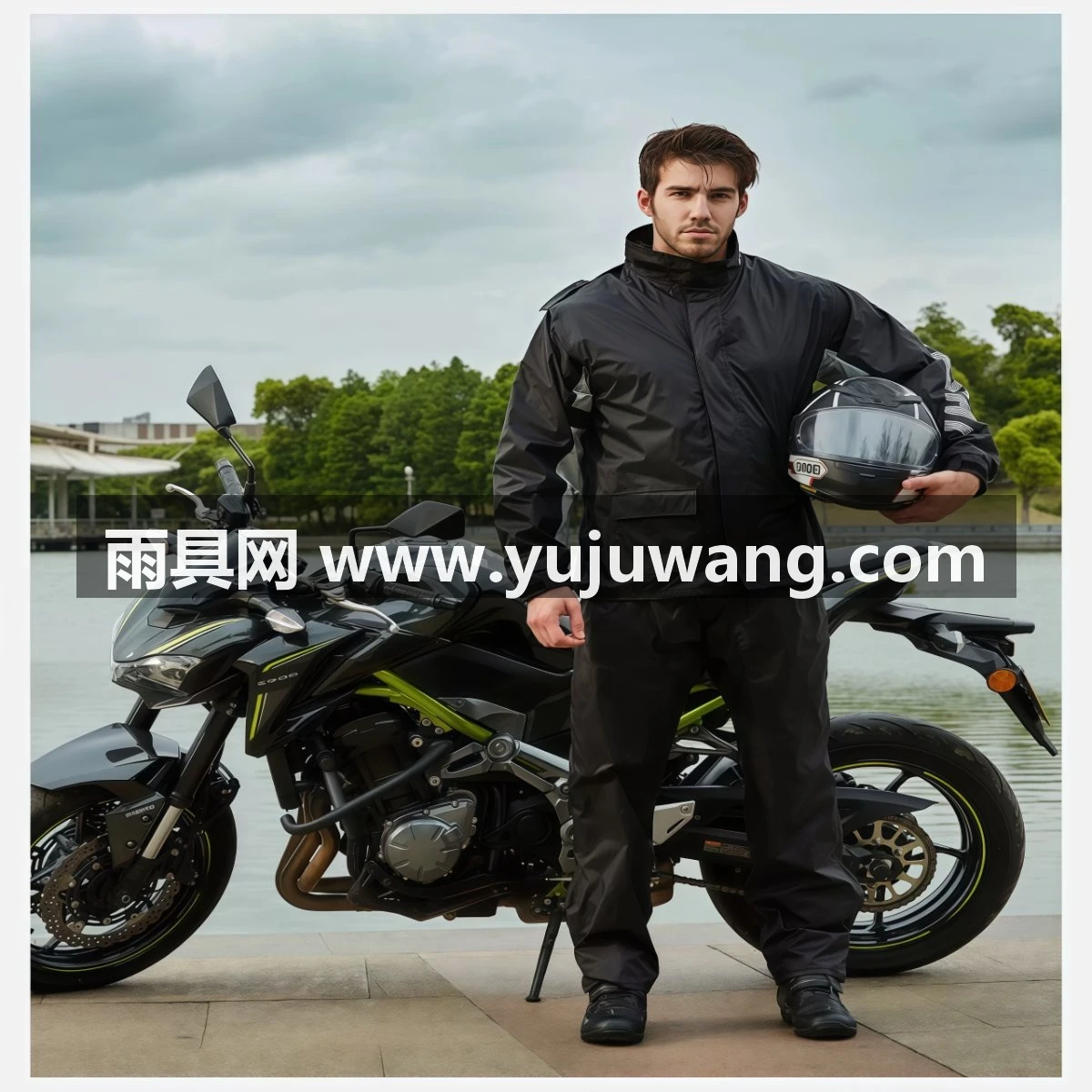 武汉雨具网·雨衣雨裤套装分体摩托车骑行防水成人男款外卖骑手防暴雨专用·产品图6
