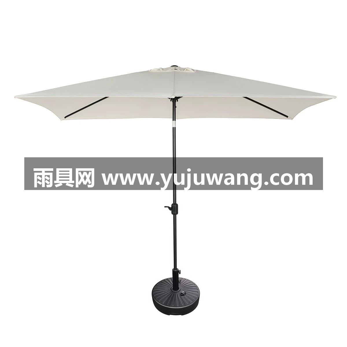 武汉雨具网·户外大型中柱直立遮阳伞别墅庭院伞阳台手摇太阳伞露台摆摊室外·产品图6