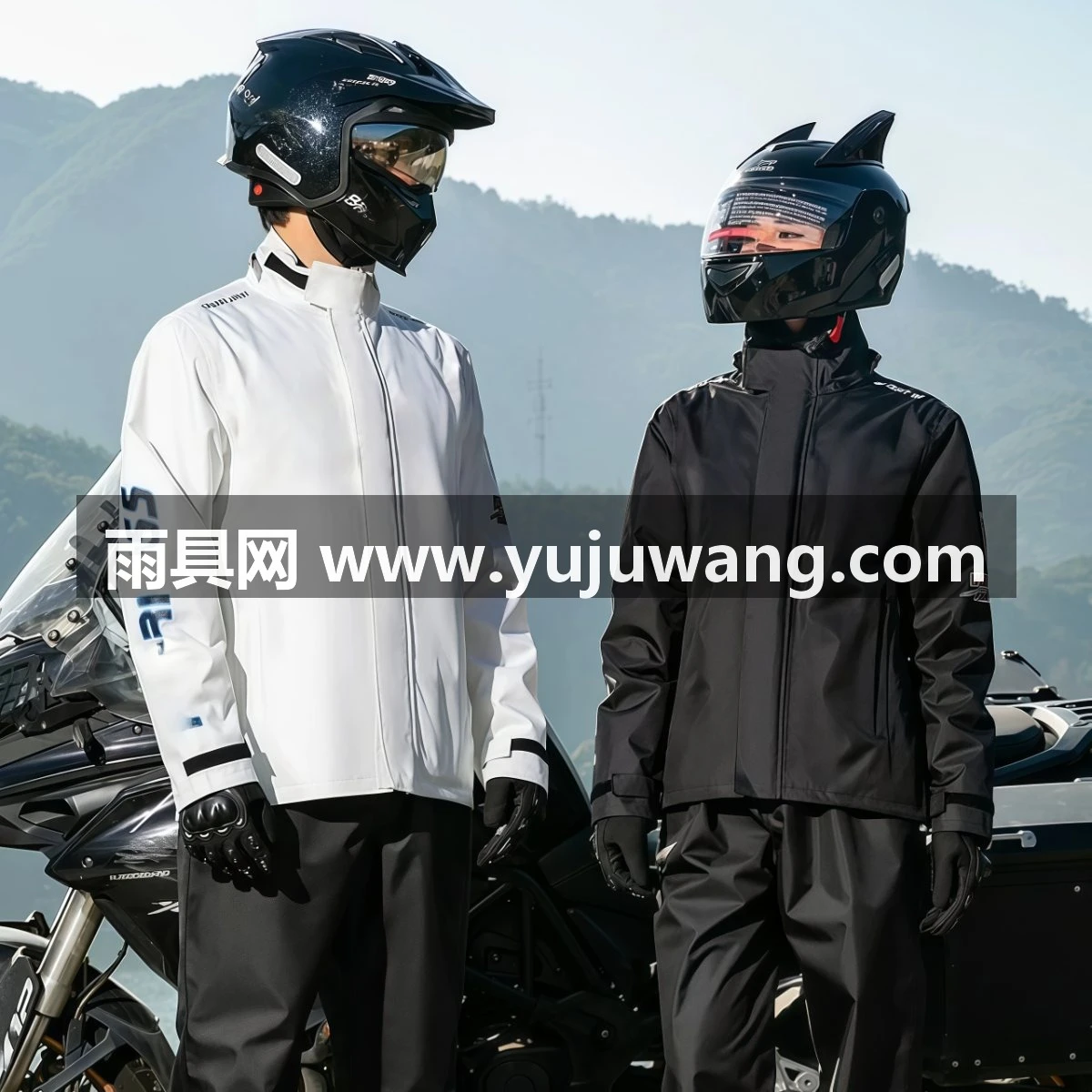 摩托车骑行雨衣分体式防暴雨套装男款机车服外卖骑手专用防水