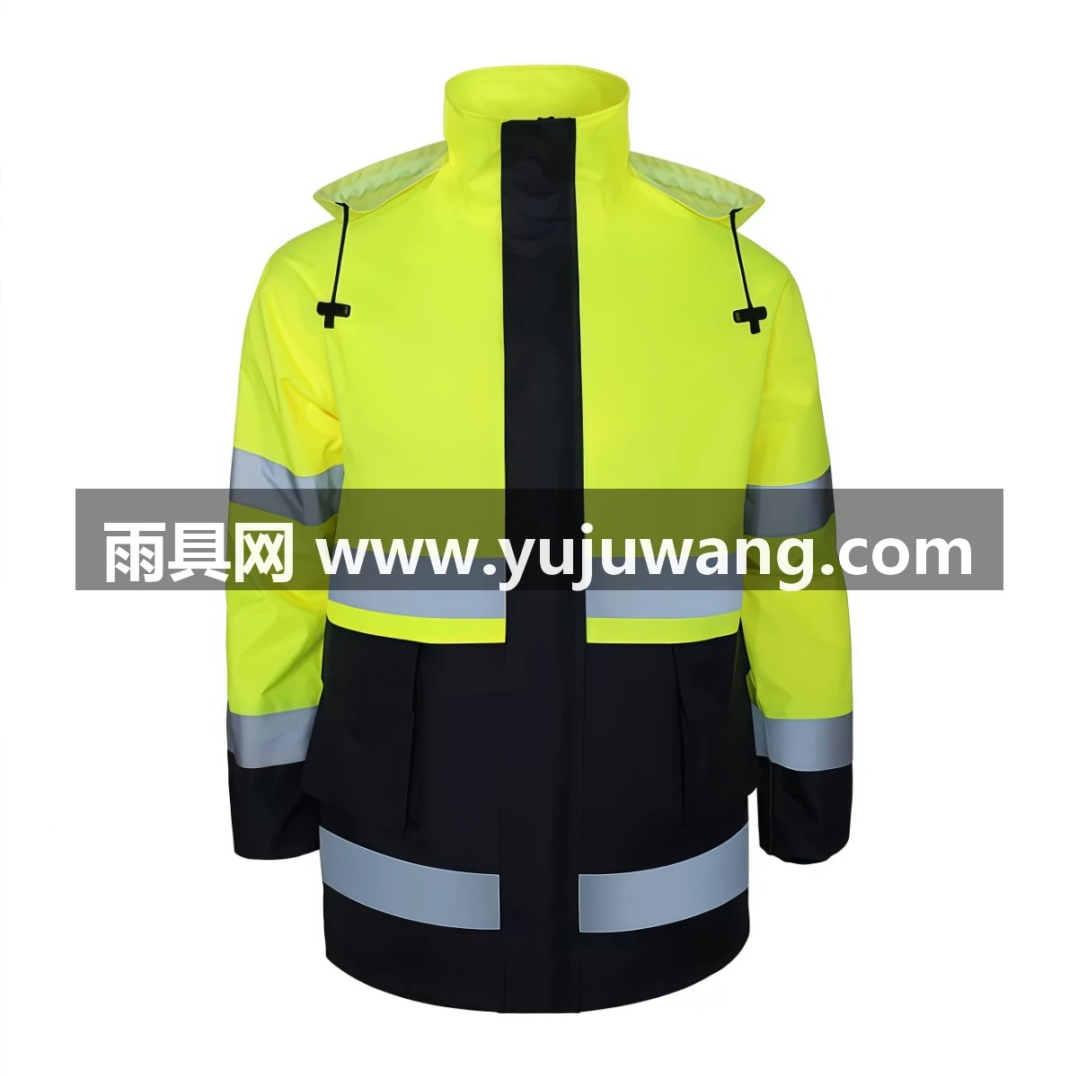 武汉雨具网·反光雨衣套装男款全身防暴雨交通电动车摩托车骑行成人·产品图4