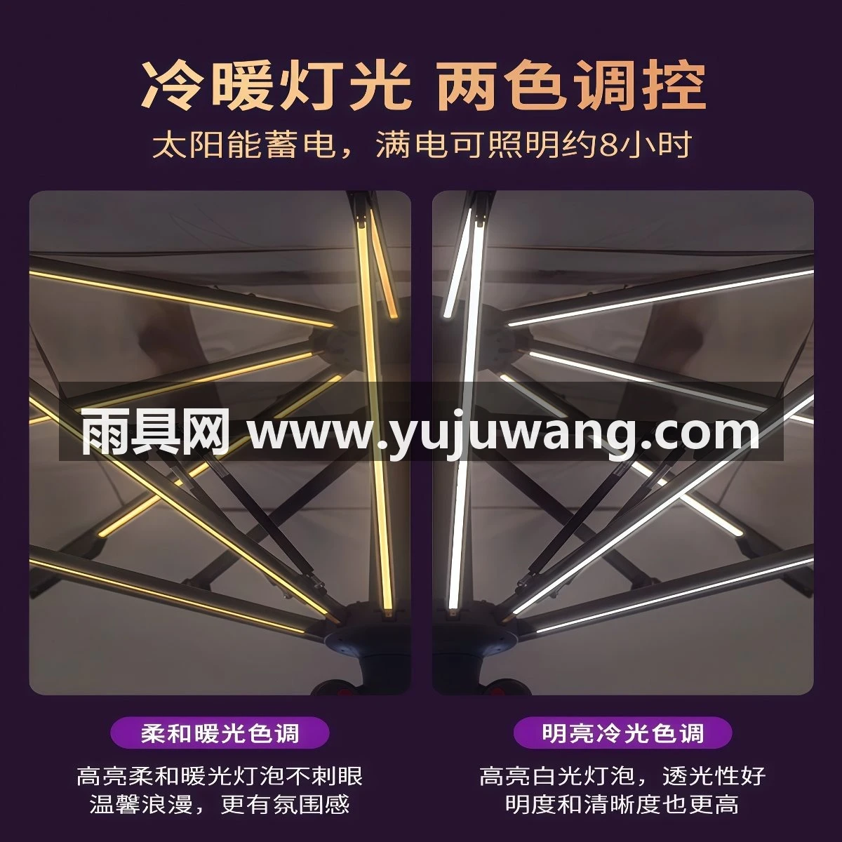 武汉雨具网·大型落地遮阳伞户外伞遮阳棚大伞停车景区商用店铺门口太阳伞·产品图4