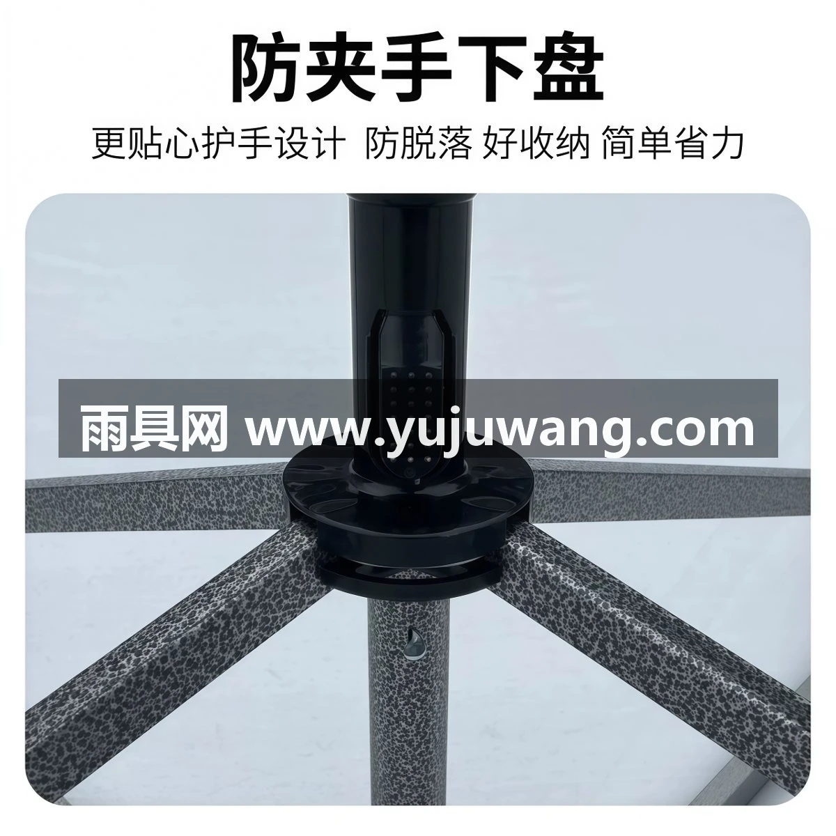 武汉雨具网·太阳伞大型户外摆摊遮阳伞大号雨伞商用庭院伞四方广告定制折叠伞·产品图3