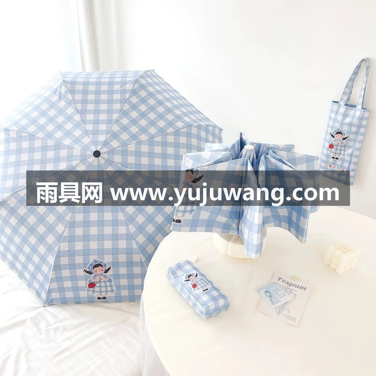 武汉雨具网·口袋伞晴雨两用迷你学生女高颜值防晒遮阳儿童全自动折叠小太阳伞·产品图2