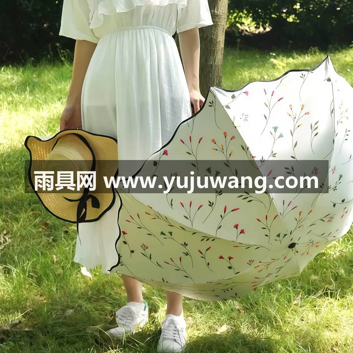 武汉雨具网·雨伞女晴雨两用大号太阳伞高颜值黑胶防晒防紫外线遮阳伞女生折叠·产品图3