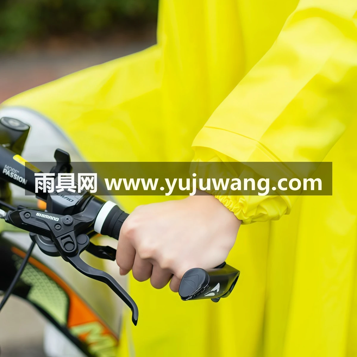 武汉雨具网·雨衣山地自行车单车骑行雨衣成人男女学生专用单人全身防暴雨雨披·产品图5