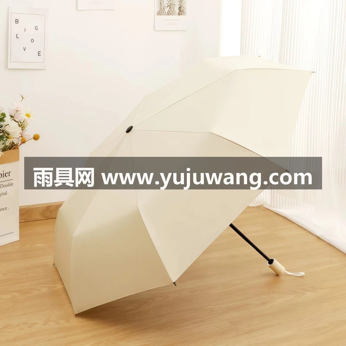 武汉雨具网·雨伞女男士晴雨两用全自动折叠防晒紫外线遮太阳小巧便携定制LOGO·产品图5